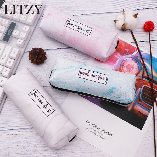 marble pencil case cute school pencil cases for girls boy kawaii leather big pen bag pencilcase pouch school stationery
marble pencil case cute school pencil cases for girls boy kawaii leather big pen bag pencilcase pouch school stationery