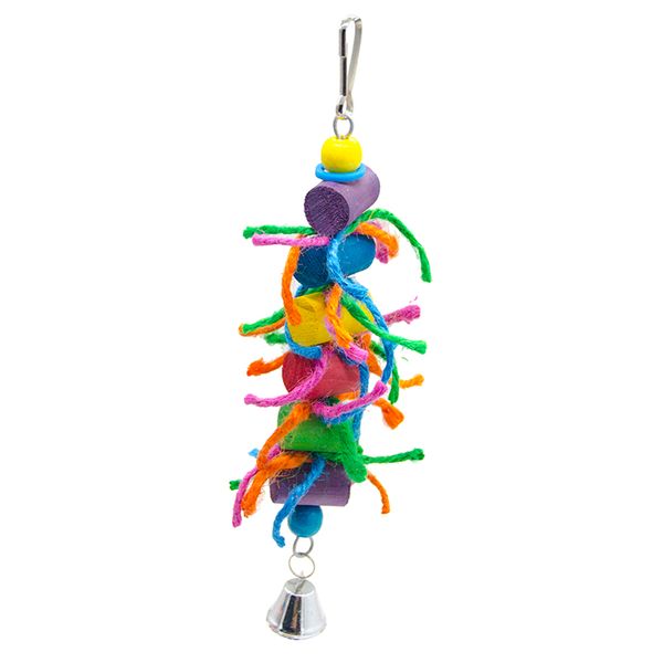 knots & blocks chewing toy, colorful & entertaining, keep bird happy, 4 types - pick
knots & blocks chewing toy, colorful & entertaining, keep bird happy, 4 types - pick