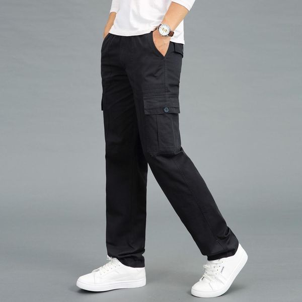 plus size men's casual pants fashion loose outdoors sports trousers long pants safari style flat mid trouser clothing, Black
plus size men's casual pants fashion loose outdoors sports trousers long pants safari style flat mid trouser clothing, Black
