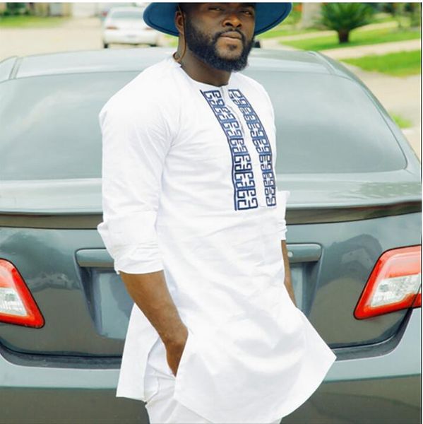 6xl plus size african men dashiki long shirt white casual 2019 fashion africa clothes traditional riche bazin big sizes, White;black
6xl plus size african men dashiki long shirt white casual 2019 fashion africa clothes traditional riche bazin big sizes, White;black