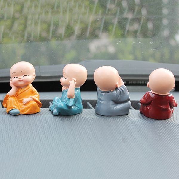 4pcs cute kongfu monk car interior display decoration car seat ornament home lovely decor dolls
4pcs cute kongfu monk car interior display decoration car seat ornament home lovely decor dolls
