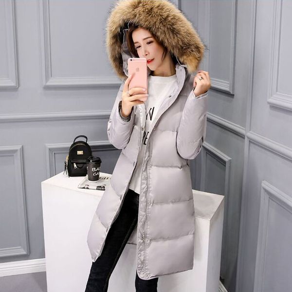 2019 large real natural raccoon fur hood winter jacket women parka 90% white duck down jacket thicken warm coat, Black
2019 large real natural raccoon fur hood winter jacket women parka 90% white duck down jacket thicken warm coat, Black