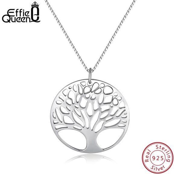 effie queen real 925 sterling silver women necklaces perfect polished exquisite tree of life pendant fashion female jewelry bn90
effie queen real 925 sterling silver women necklaces perfect polished exquisite tree of life pendant fashion female jewelry bn90