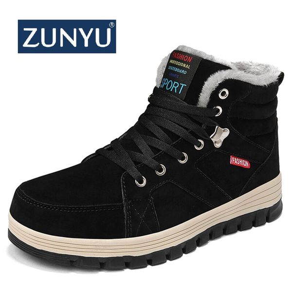 zunyu new men boots winter with plush warm snow boots casual men winter work shoes footwear fashion ankle 39-48, Black
zunyu new men boots winter with plush warm snow boots casual men winter work shoes footwear fashion ankle 39-48, Black