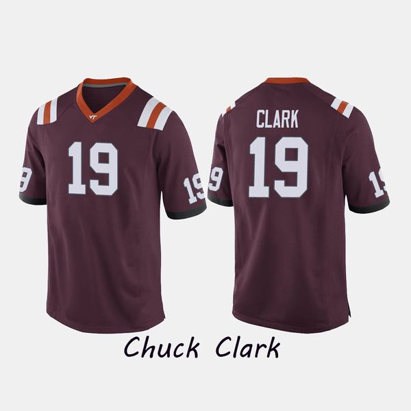 chuck clark stitched men's virginia tech hokies dadi nicolas colton taylor bucky hodges college jersey wine red, Black
chuck clark stitched men's virginia tech hokies dadi nicolas colton taylor bucky hodges college jersey wine red, Black