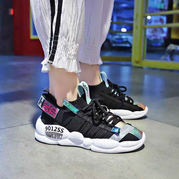 breathable knit socks sneakers for women sport shoes for women running shoes sports summer footwear black e-401
breathable knit socks sneakers for women sport shoes for women running shoes sports summer footwear black e-401
