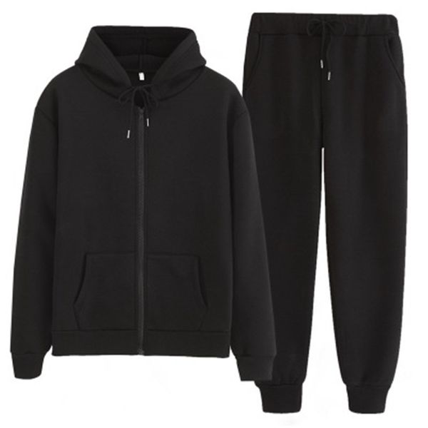 2019 men's sports suit spring and autumn sportswear men's fitness running suit warm boarding sportswear jogging, White;black
2019 men's sports suit spring and autumn sportswear men's fitness running suit warm boarding sportswear jogging, White;black