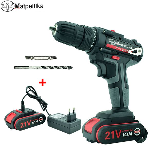 new 21v high-quality electric screwdriver household cordless electric drill handheld rechargeable lithium battery power tools
new 21v high-quality electric screwdriver household cordless electric drill handheld rechargeable lithium battery power tools