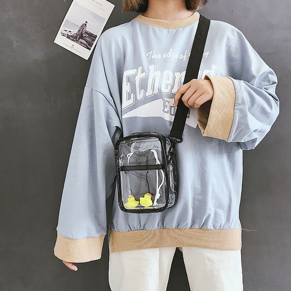 transparent bag for women clear shoulder bag 2019 female handbags women versatile messenger shoulder fashion #yy
transparent bag for women clear shoulder bag 2019 female handbags women versatile messenger shoulder fashion #yy