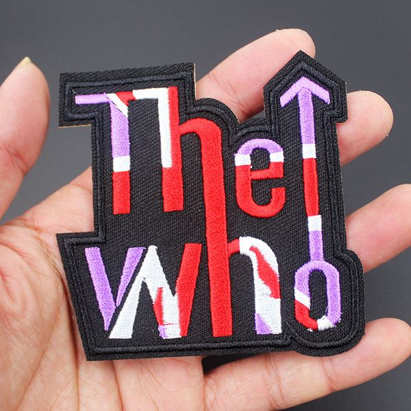 fashion cool music band iron patches embroidered badges stickers motif applique deal with it clothing, Black 
fashion cool music band iron patches embroidered badges stickers motif applique deal with it clothing, Black