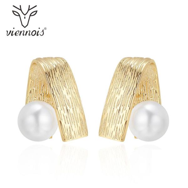 viennois faux pearl stud earrings rose gold for women female fashion earrings jewelry, Golden;silver
viennois faux pearl stud earrings rose gold for women female fashion earrings jewelry, Golden;silver