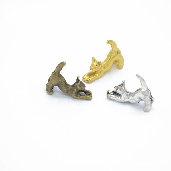300pcs antique metal zinc alloy mini 3d cat charms pendant fit small jewelry pendant charms making 17*15mm, Bronze;silver
300pcs antique metal zinc alloy mini 3d cat charms pendant fit small jewelry pendant charms making 17*15mm, Bronze;silver