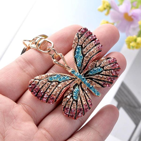 fashion gorgeous bag pendant accessories colorful rhinestone butterfly keychain polished circle alloy glitter key ring for women, Silver
fashion gorgeous bag pendant accessories colorful rhinestone butterfly keychain polished circle alloy glitter key ring for women, Silver