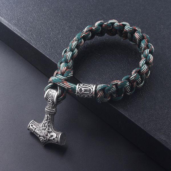 viking scandinavian norse thor hammer bracelet bangles braided chain silver rune knot bangles exquisite men jewelry, Golden;silver
viking scandinavian norse thor hammer bracelet bangles braided chain silver rune knot bangles exquisite men jewelry, Golden;silver