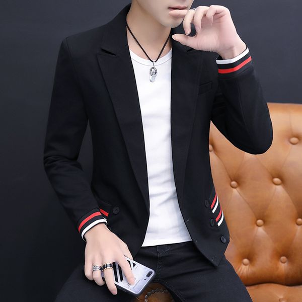 yushu new mens blazer fashion long sleeve blazer jacket slim fit outwear coat costume homme men, White;black
yushu new mens blazer fashion long sleeve blazer jacket slim fit outwear coat costume homme men, White;black