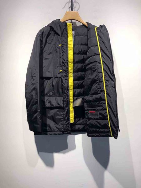 2019.9.24 new fashion ps men longsleeve casual long downcoat men parkas, Black