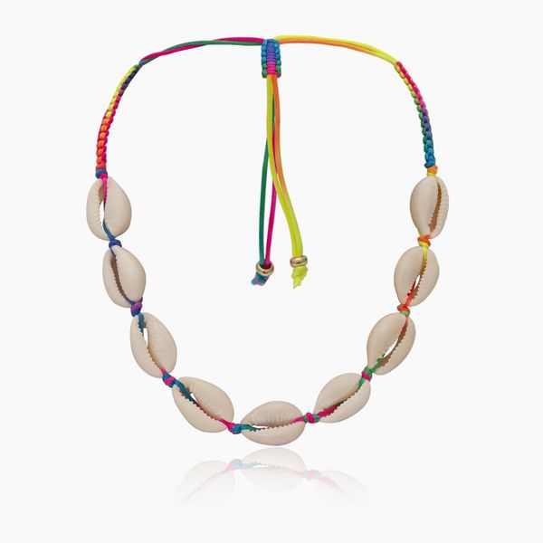 new natural shells necklaces for women colorful rope woven short necklace female 2019 fashion jewelry choker clavicle chain, Golden;silver
new natural shells necklaces for women colorful rope woven short necklace female 2019 fashion jewelry choker clavicle chain, Golden;silver