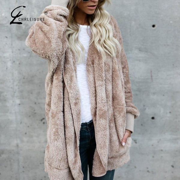 women plush cardigan hooded sweatershirt coats winte plus size long sleeve warm cardigan outwear teddy jacket fashion women, Black
women plush cardigan hooded sweatershirt coats winte plus size long sleeve warm cardigan outwear teddy jacket fashion women, Black