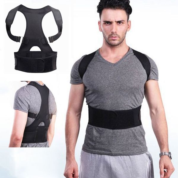 adjustable magnetic therapy posture corrector shoulder back protect waist and back for male female, Black;gray
adjustable magnetic therapy posture corrector shoulder back protect waist and back for male female, Black;gray