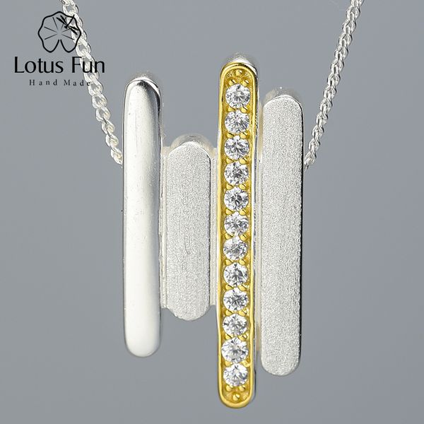 lotus fun real 925 sterling silver handmade fine jewelry creative minimalist parallel lines pendant without necklace for women
lotus fun real 925 sterling silver handmade fine jewelry creative minimalist parallel lines pendant without necklace for women