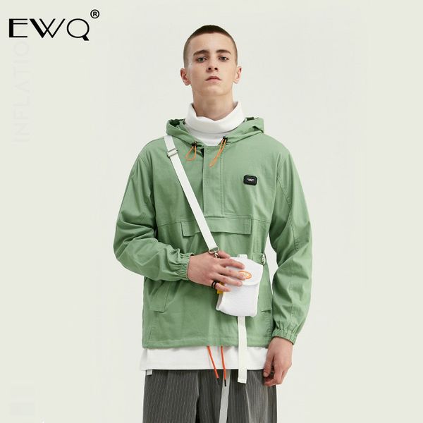 ewq / men's streetwear 2020 tide personality pullovers hoodie spring fashion new loose casual jacket loose coat hip hop 9y391, Black;brown
ewq / men's streetwear 2020 tide personality pullovers hoodie spring fashion new loose casual jacket loose coat hip hop 9y391, Black;brown