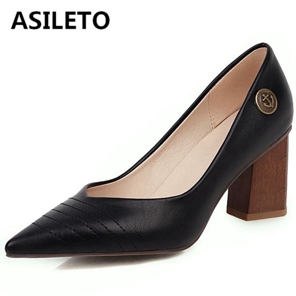 asileto ladies spring autumn elegant pumps pointed toe square heels slip on asakuchi large size 34-43 leisure party s1803, Black
asileto ladies spring autumn elegant pumps pointed toe square heels slip on asakuchi large size 34-43 leisure party s1803, Black