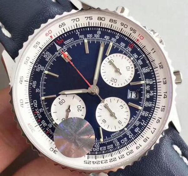 2019 new classic fashion new style brei quartz watches black dial chronograph 1884 leather band sport watch montre homme, Slivery;brown
2019 new classic fashion new style brei quartz watches black dial chronograph 1884 leather band sport watch montre homme, Slivery;brown