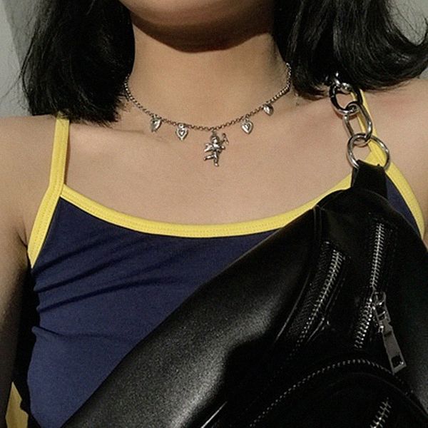 cute cupid angel pendant stainless steel necklace,choker baby shaped jewelry sweetheart for women man friendship girl gifts, Silver
cute cupid angel pendant stainless steel necklace,choker baby shaped jewelry sweetheart for women man friendship girl gifts, Silver