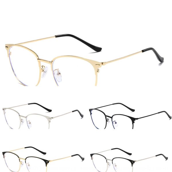 anti-blue men's myopia and women's plain metal glasses frame myopia glasses frame, Silver
anti-blue men's myopia and women's plain metal glasses frame myopia glasses frame, Silver