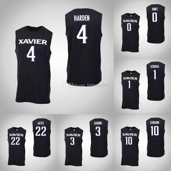 elias harden stitched men's xavier musketeers tyrique jones kaiser gates naji marshall leighton schrand college basketball jersey, Black
elias harden stitched men's xavier musketeers tyrique jones kaiser gates naji marshall leighton schrand college basketball jersey, Black