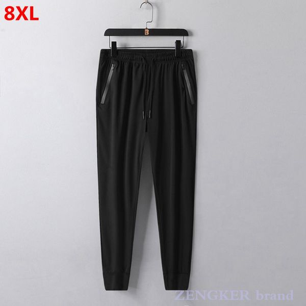 summer thin quick-drying ice silk pants men's sports and leisure trousers loose 8xl large size air conditioning pants, Black
summer thin quick-drying ice silk pants men's sports and leisure trousers loose 8xl large size air conditioning pants, Black