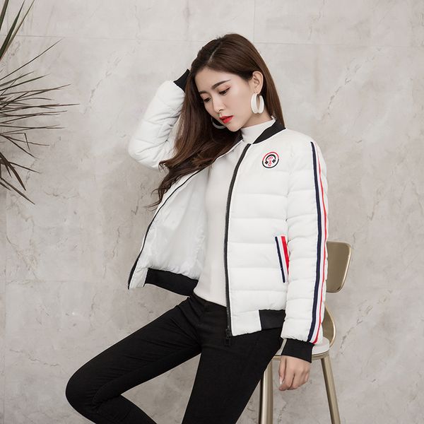 cotton clothing winter new women's cotton coat women's short large collar hooded slim jacket down jacket, Black
cotton clothing winter new women's cotton coat women's short large collar hooded slim jacket down jacket, Black
