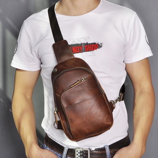 waist bags quality leather men casual fashion travel triangle chest sling bag design 8" tablet one shoulder strap daypack male 8010
waist bags quality leather men casual fashion travel triangle chest sling bag design 8" tablet one shoulder strap daypack male 8010