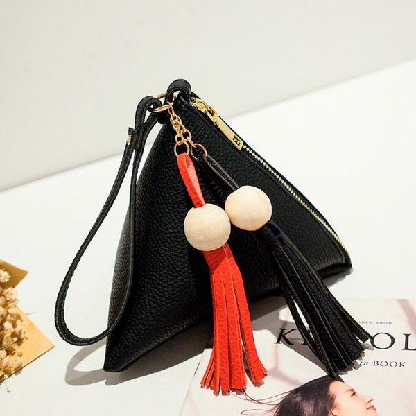 leather handbag mini triangle women clutch purse hand bag lady clutches casual phone package portefeuille femme, Red;black
leather handbag mini triangle women clutch purse hand bag lady clutches casual phone package portefeuille femme, Red;black