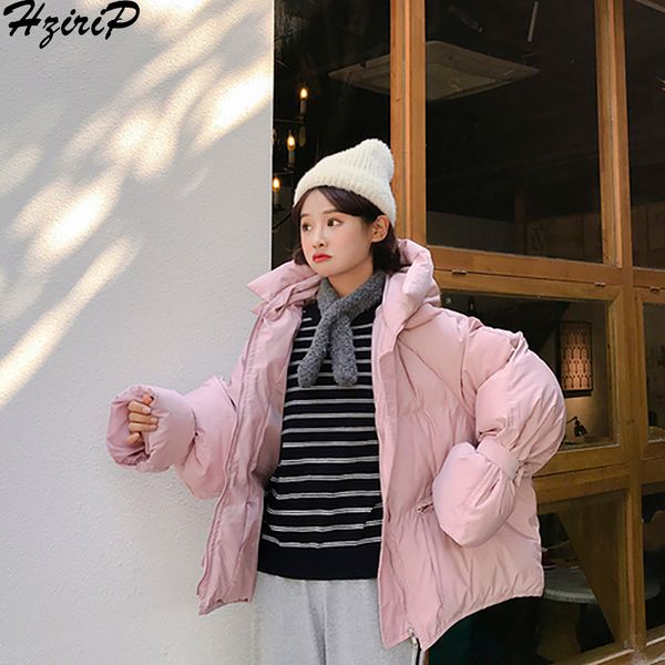 hzirip korean new thick women's winter jackets fashion slim warm wild 2018 office lady full sleeve solid female new outwear, Black
hzirip korean new thick women's winter jackets fashion slim warm wild 2018 office lady full sleeve solid female new outwear, Black