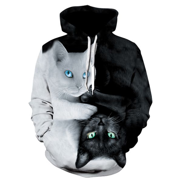 3d-printed black cat white cat cute women's hoodie 2020 spring and autumn men's and women's street wear skateboard hoodies
3d-printed black cat white cat cute women's hoodie 2020 spring and autumn men's and women's street wear skateboard hoodies