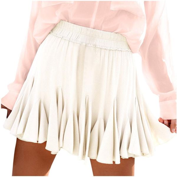 summer casual mini skirts womens high waist ruffled pleate skirts elastic party a line cute beach short skirt streetwear #4.10, Black
summer casual mini skirts womens high waist ruffled pleate skirts elastic party a line cute beach short skirt streetwear #4.10, Black
