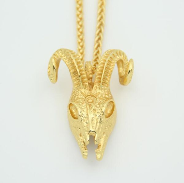 hip hop personality sheep's head pendant necklaces for men women mens pendants gold silver chain necklace jewelry gift
hip hop personality sheep's head pendant necklaces for men women mens pendants gold silver chain necklace jewelry gift
