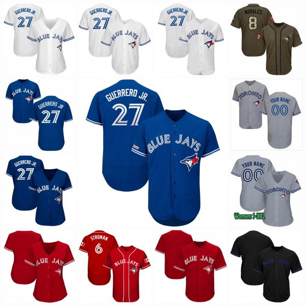 

11 Bo Bichette Toronto Vladimir Guerrero Jr. Blue Jays Justin Smoak Randal Grichuk Freddy Galvis Drury Teoscar Hernandez Baseball Jersey