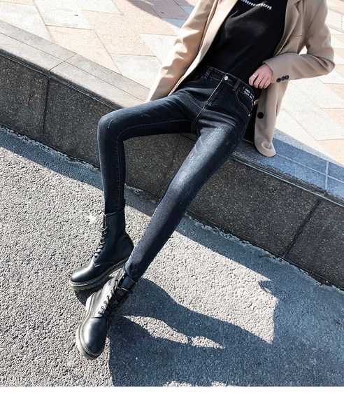 dark grey spring new pencil pants restoring ancient ways of tall waist show thin tight web celebrity feet long pants, Blue
dark grey spring new pencil pants restoring ancient ways of tall waist show thin tight web celebrity feet long pants, Blue