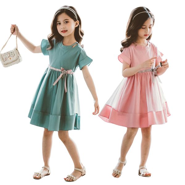 short sleeve chiffon dress age for 4-14 years teenage girls casual loose beach clothes 2020 new summer simple ruffle kids frocks, Red;yellow
short sleeve chiffon dress age for 4-14 years teenage girls casual loose beach clothes 2020 new summer simple ruffle kids frocks, Red;yellow
