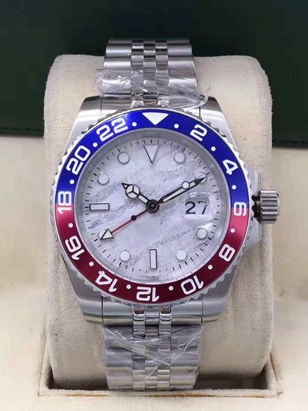 mens designer watches ss meteorite surface movement watches blue red pepsi automatic gmt movement limited watch orologio di lusso master gif, Slivery;brown
mens designer watches ss meteorite surface movement watches blue red pepsi automatic gmt movement limited watch orologio di lusso master gif, Slivery;brown
