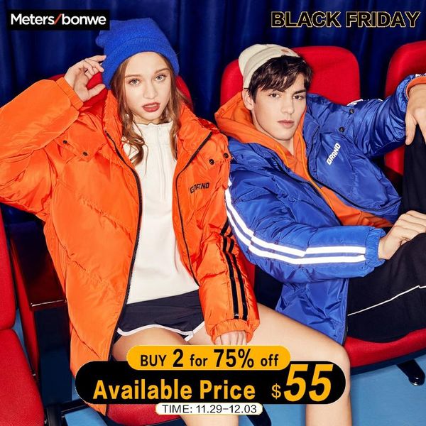 metersbonwe winter for male female duck down hooded jacket couples down jackets outdoor winter male casual jacket coat, Black
metersbonwe winter for male female duck down hooded jacket couples down jackets outdoor winter male casual jacket coat, Black