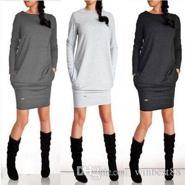 3xl cotton blend office lady dresses ol wear side pocket loose style casual dresses solid color plus size, Black;gray
3xl cotton blend office lady dresses ol wear side pocket loose style casual dresses solid color plus size, Black;gray