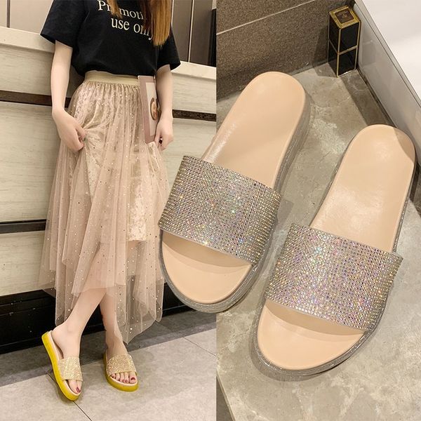 women's shoes simple cute flat sandals student casual outer wear platform shoes, Black
women's shoes simple cute flat sandals student casual outer wear platform shoes, Black