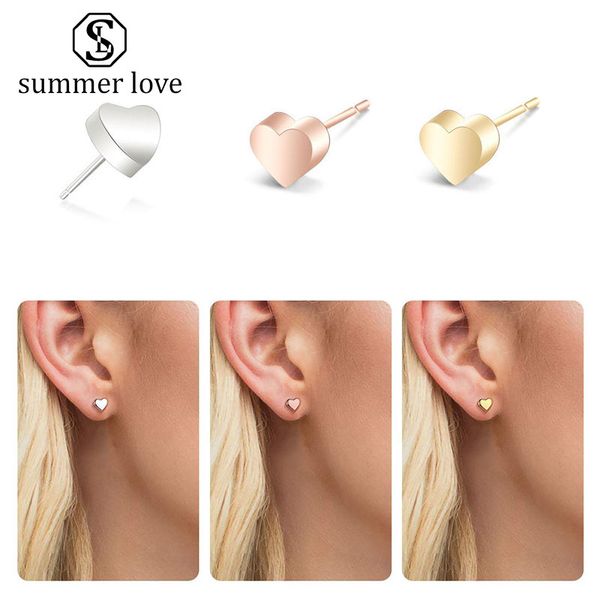 cute heart stainless steel stud earrings for women small love rose gold silver&gold fashion earring bulk wholesale items punk accessories je, Golden;silver
cute heart stainless steel stud earrings for women small love rose gold silver&gold fashion earring bulk wholesale items punk accessories je, Golden;silver