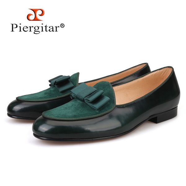 piergitar 2019 five colors genuine leather and suede stitching with bow-tie handmade men's dress shoes luxurious men's loafers, Black
piergitar 2019 five colors genuine leather and suede stitching with bow-tie handmade men's dress shoes luxurious men's loafers, Black