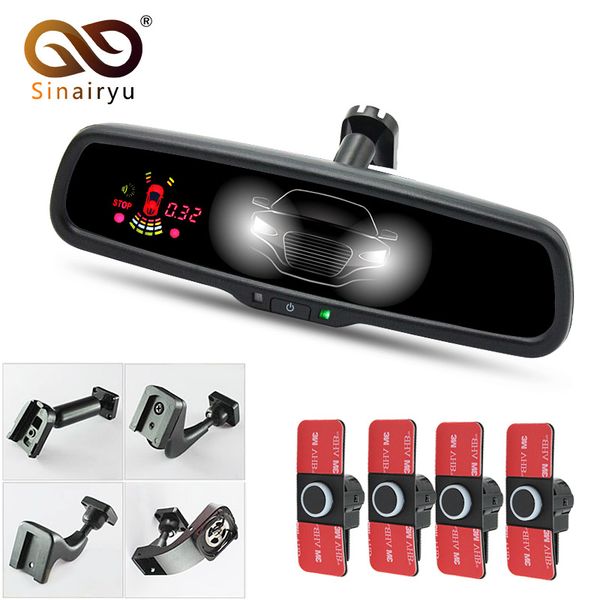 sinairyu new automatic dimming car interior rearview mirror monitor 4pcs parking sensor with original bracket 16mm flat sensor
sinairyu new automatic dimming car interior rearview mirror monitor 4pcs parking sensor with original bracket 16mm flat sensor