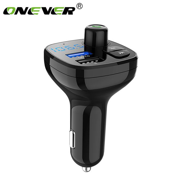 onever bluetooth wireless car mp3 player handscar kit fm transmitter a2dp 5v 3.1a usb charger led display qc3.0 fast charge
onever bluetooth wireless car mp3 player handscar kit fm transmitter a2dp 5v 3.1a usb charger led display qc3.0 fast charge