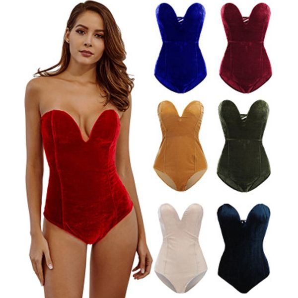 sexy velvet милая бюстье bodysuit рукавов backless plain rompers с подкладка лето тощий bodysuit женские повседневные комбинезоны, Black;white
sexy velvet милая бюстье bodysuit рукавов backless plain rompers с подкладка лето тощий bodysuit женские повседневные комбинезоны, Black;white